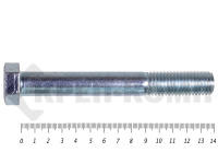 Болты DIN 931, с неполной резьбой, цинк, 18х140 мм, пр.8.8 (25 кг/79)