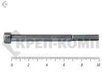 Винт с внутренним шестигранником,цинк DIN912 8х100 МОСКРЕП (5шт)