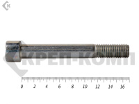 Винт с внутренним шестигранником,цинк DIN912 16х170 МОСКРЕП (1шт)