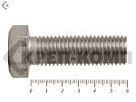 Болты с полной резьбой, нержавеющие DIN933 А2 20х 60 (1шт) – фото