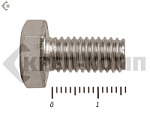 Болты с полной резьбой, нержавеющие DIN933 А2 8х 16 (20шт) – фото