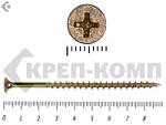 Саморез жёлтый цинк PH-2, по дереву 4,8х 89 Фасовка (100шт) – фото